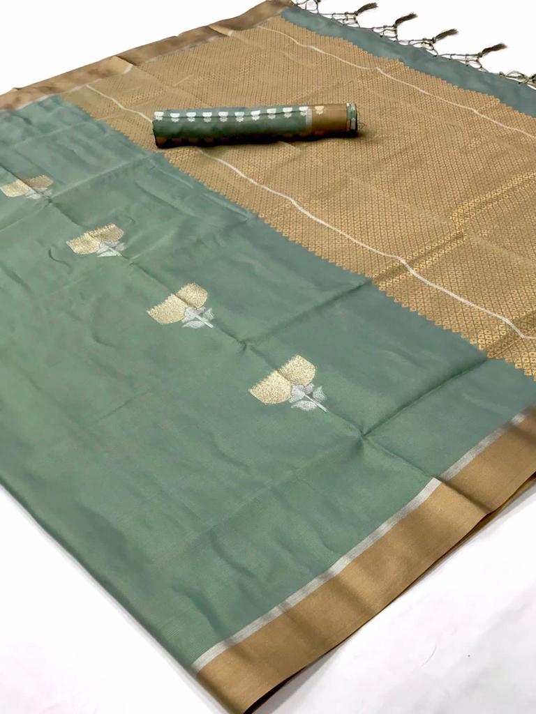 Rajtex Kushita Silk Heavy Wedding Wear Fancy Latest Saree Collection